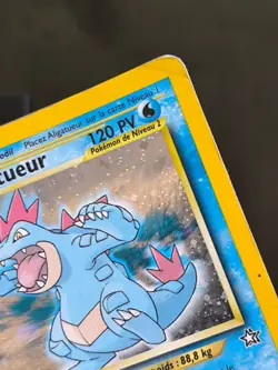 Carte Pokemon Aligatueur 5/111 Holo Rare Neo Genesis Wizards FR - Image 4