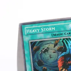 Heavy Storm (MRD-142) Metal Raiders (1st Edition) Super Rare YuGiOh TCG Card - Image 2