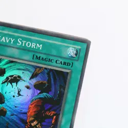 Heavy Storm (MRD-142) Metal Raiders (1st Edition) Super Rare YuGiOh TCG Card - Image 3