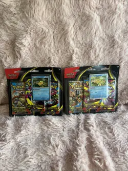 Pokemon TCG Mega Evolution 3-Pack Blister Set of 2 Psyduck - Image 1