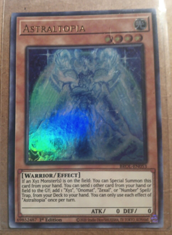 Yugioh Astraltopia BROL-EN053 x 1 Ultra Rare English 1st edition - Image 1
