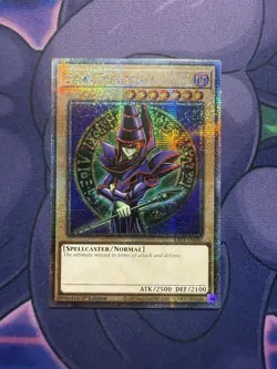 Yugioh! Dark Magician (Quarter Century Secret Rare) RA03-EN080 1st Edition NM - Image 1