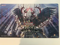 Yu-Gi-Oh Condemed Darklord Judge Playmat - Image 1