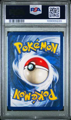 Pokemon Card Poliwhirl 39/102 Shadowless Base Set 1999 PSA 9 MINT - Image 2