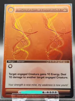 Chaotic Card : Song Of Symmetry Dawn Of Perim 1st Edition Rare Mugic - Image 1