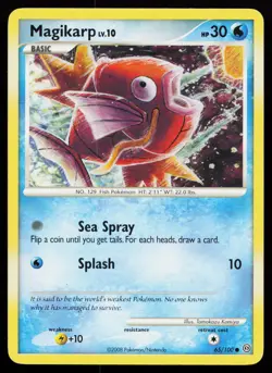 Magikarp 89/123 Common Mysterious Treasures Pokemon Card - Image 1