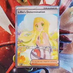 Lillie's Determination - 184/132 - SIR - Mega Evolution Pokemon Card - Lot #702 - Image 2