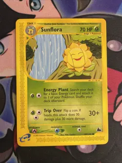 Pokemon Card - Sunflora Skyridge 105/144 Common Nm - Image 1