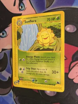 Pokemon Card - Sunflora Skyridge 105/144 Common Nm - Image 3