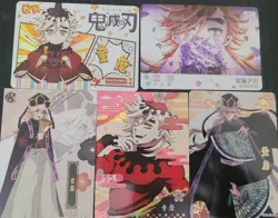 DOMA DOUMA Demon Slayer Lot CCG Anime Manga 5 Card Lot - Image 1