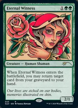 Eternal Witness - Light Play MTG Secret Lair - Image 1