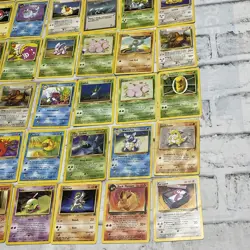 Pokemon Jungle, Fossil, Base Set, Team Rocket Lot of 90 Cards Vintage MP-HP Vtg - Image 2