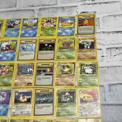 Pokemon Jungle, Fossil, Base Set, Team Rocket Lot of 90 Cards Vintage MP-HP Vtg - Image 4