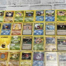 Pokemon Jungle, Fossil, Base Set, Team Rocket Lot of 90 Cards Vintage MP-HP Vtg - Image 5