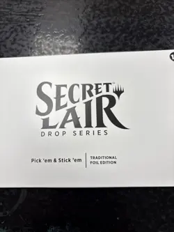 Pick Em And Stick Em Secret Lair Foil Sealed Mtg Magic The Gathering - Image 1