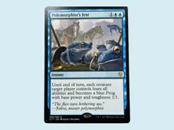 Polymorphist's Jest, Commander 2017, Near Mint, Magic: The Gathering MTG - Image 1