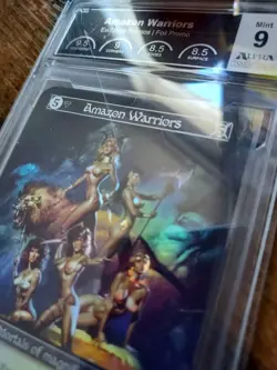 Sorcery Contested Realm Amazon Warriors Alpha Promo Foil Pcg 9 Alpha Investment - Image 3