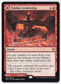 Valakut Awakening R Zendikar Rising 174 LP - Image 1