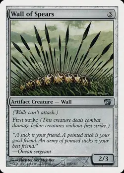 1x Wall of Spears NM Eng MTG - Eighth Edition - Image 1