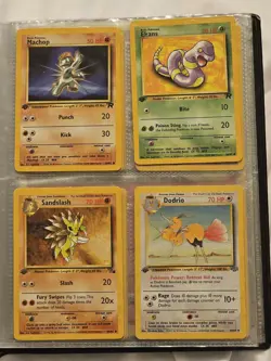 1st Edition Pokemon Card Lot! 40 1st Edition Pokemon Cards And 4 Jumbo Cards - Image 1