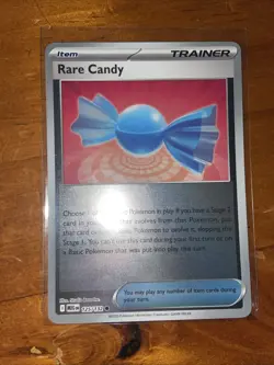 Pokemon TCG Rare Candy Trainer Reverse Holo Mega Evolutions Rare 125/132 NM 2025 - Image 1