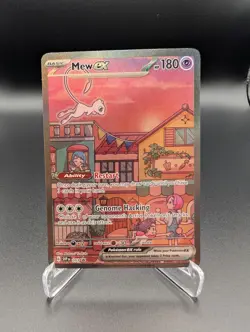 Mew ex SVP 053 Pokemon TCG Scarlet Violet 151 Black Star Promo Full Art | NM - Image 1