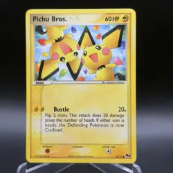 Pokemon PICHU BROS Card POP Series 3 16/17 Promo Card Near Mint - Image 1