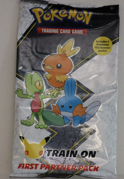 Pokemon TCG 25th Anniversary First Partner Pack Hoenn - Image 1