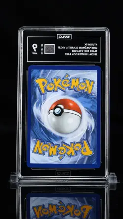 2025 POKEMON BLK EN-BLACK BOLT #165 KYUREM EX SPECIAL ILLUSTRATION RARE TAG 9 - Image 2