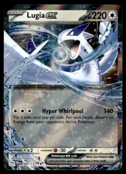 2025 Scarlet & Violet Series - Prismatic Evolutions Lugia ex Double Rare #82 - Image 1