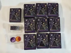 🔥 Lot of 10 Pkg Pokemon Scarlet & Violet Paldean Fates Mimikyu Sleeves - 650 ct - Image 1