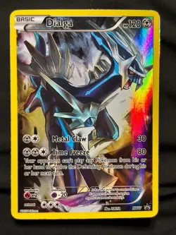 Dialga XY77 XY Promo Full Art Holo Pokemon LP - Image 1