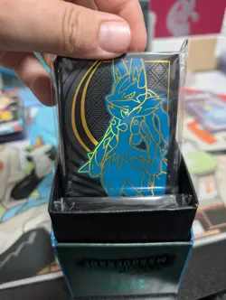 Pokemon ETB Sleeves - Mega Evolutions Lucario *Free Shipping* - Image 1