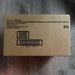 Pokemon TCG Salamence & Reshiram ex PREMIUM COLLECTION BOX CASE Sealed 6 Boxes - Image 1