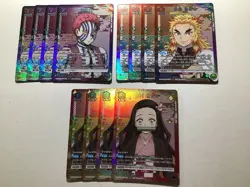 Union Arena Unichike Demon Slayer Kimetsu no Yaiba 3 types 12 sheets - Image 1