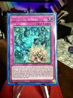 Yugioh Dominus Spiral DOOD-EN079 Secret Rare 1st Ed Near Mint - Image 1