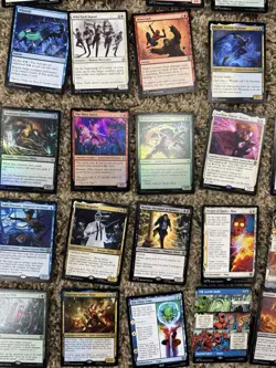 Magic The Gathering Marvel's Spider-Man 161 Card Lot NM - All Unique - Image 2