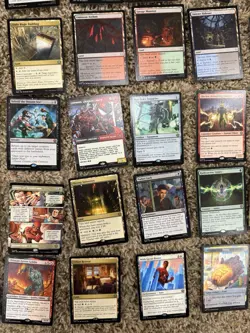 Magic The Gathering Marvel's Spider-Man 161 Card Lot NM - All Unique - Image 3
