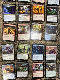 Magic The Gathering Marvel's Spider-Man 161 Card Lot NM - All Unique - Image 5