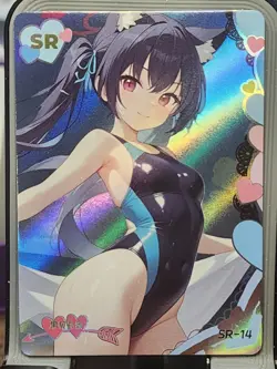 Femme Fatale Card Goddess Story Anime Waifu SR SR-14 Kuromi Serika - Image 1