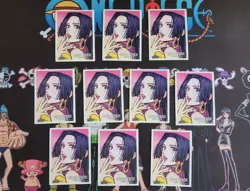 ONE PIECE TCG Official Card Sleeves Boa Hancock Limited PACK OF 10 UNUSED - Image 1