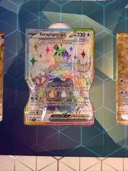 Terapagos EX ultra premium collection play set with sealed Promo cards(NO PACKS) - Image 3