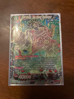 Dragon Ball Super Card Game SS4 Broly, the Great Destroyer Vermilion... - Image 1