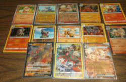 POKEMON 13 CARD EVOLUTION TYPE CHARACTER LOT GROWLITHE/ARCANINE, NO DUPES - Image 4
