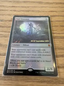 MTG Void Winnower Prerelease Foil Promo Card NM MTG Battle For Zendikar - Image 1