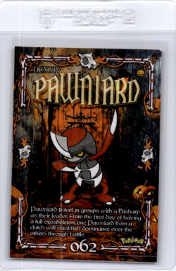 Pawniard Peruvian Halloween Pokemon card - Image 1