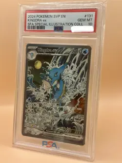 Kingdra ex 131 Sv: Scarlet & Violet Promo Cards Holo PSA 10 - Image 1