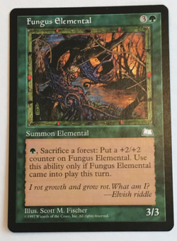 MTG - 1x Fungus Elemental - Weatherlight - NM Vintage - Magic The Gathering - Image 1