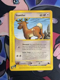 Stantler Skyridge 102/144 Vintage WOTC era E-Reader Pokemon Card - Nm - Image 1