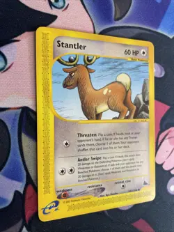 Stantler Skyridge 102/144 Vintage WOTC era E-Reader Pokemon Card - Nm - Image 2